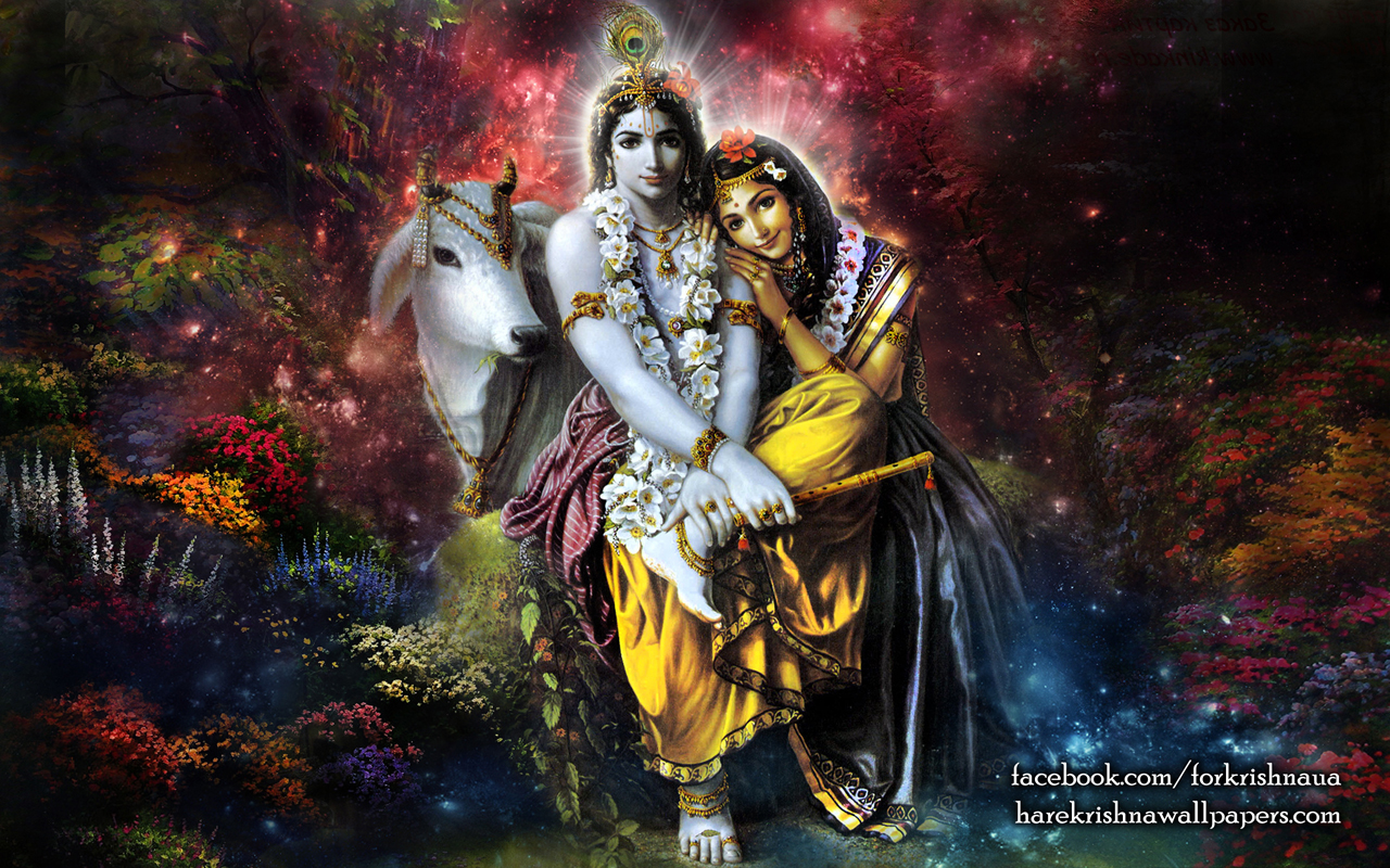 Radha Krishna Wallpaper (003) Size 1280x800 Download