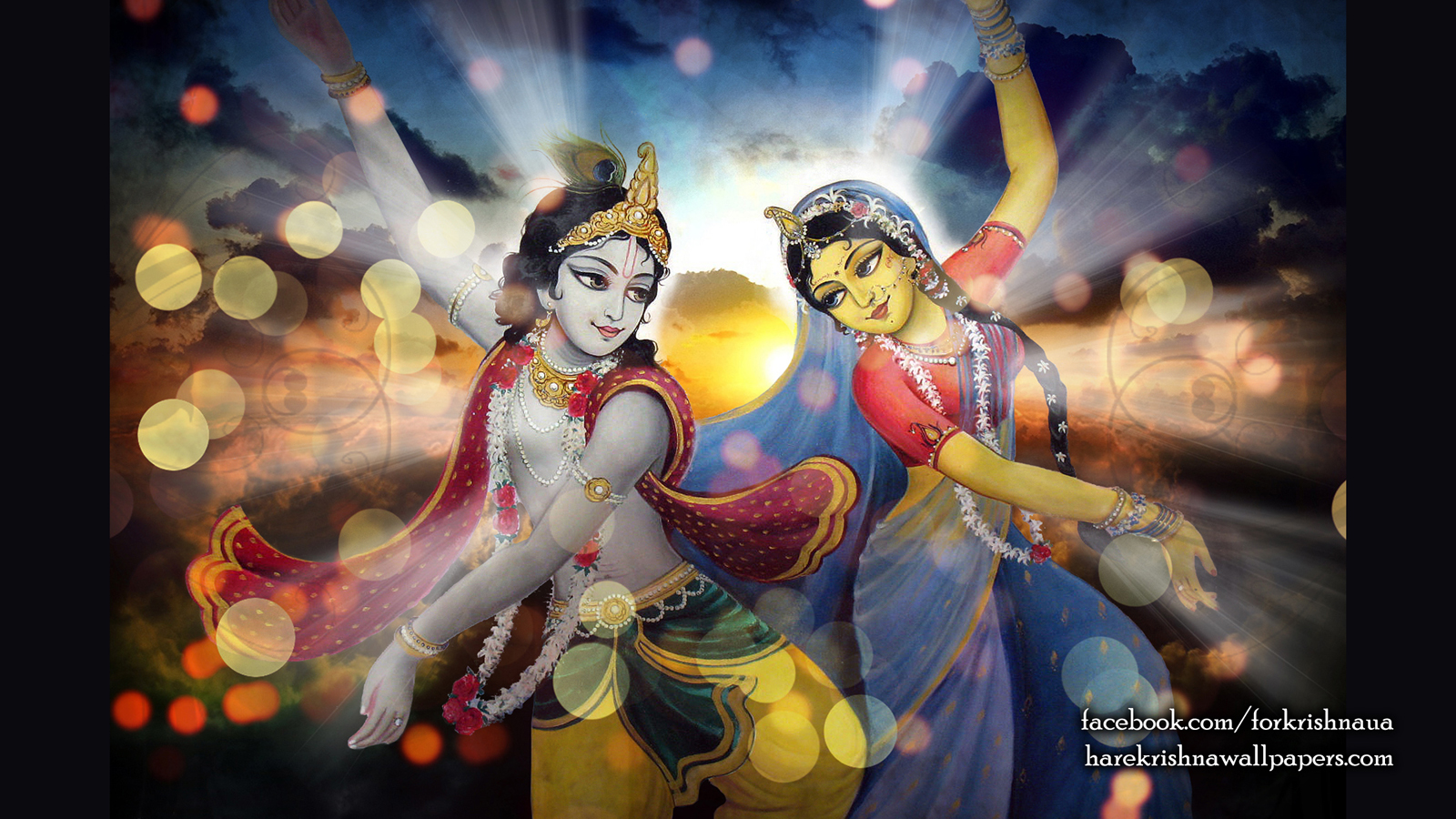 Radha Krishna Wallpaper (005) Size 1600x900 Download