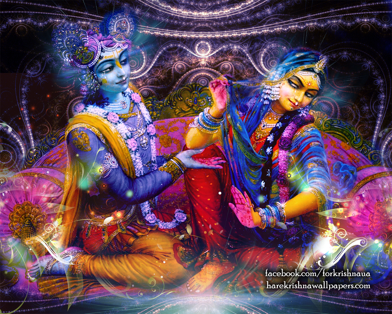 Radha Krishna Wallpaper (007) Size 1280x1024 Download