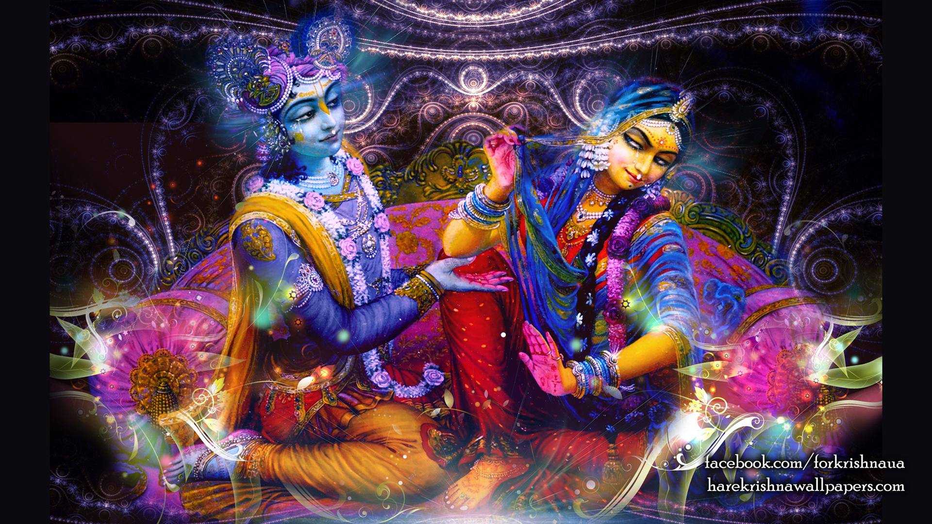 Radha Krishna Wallpaper (007) Size 1920x1080 Download