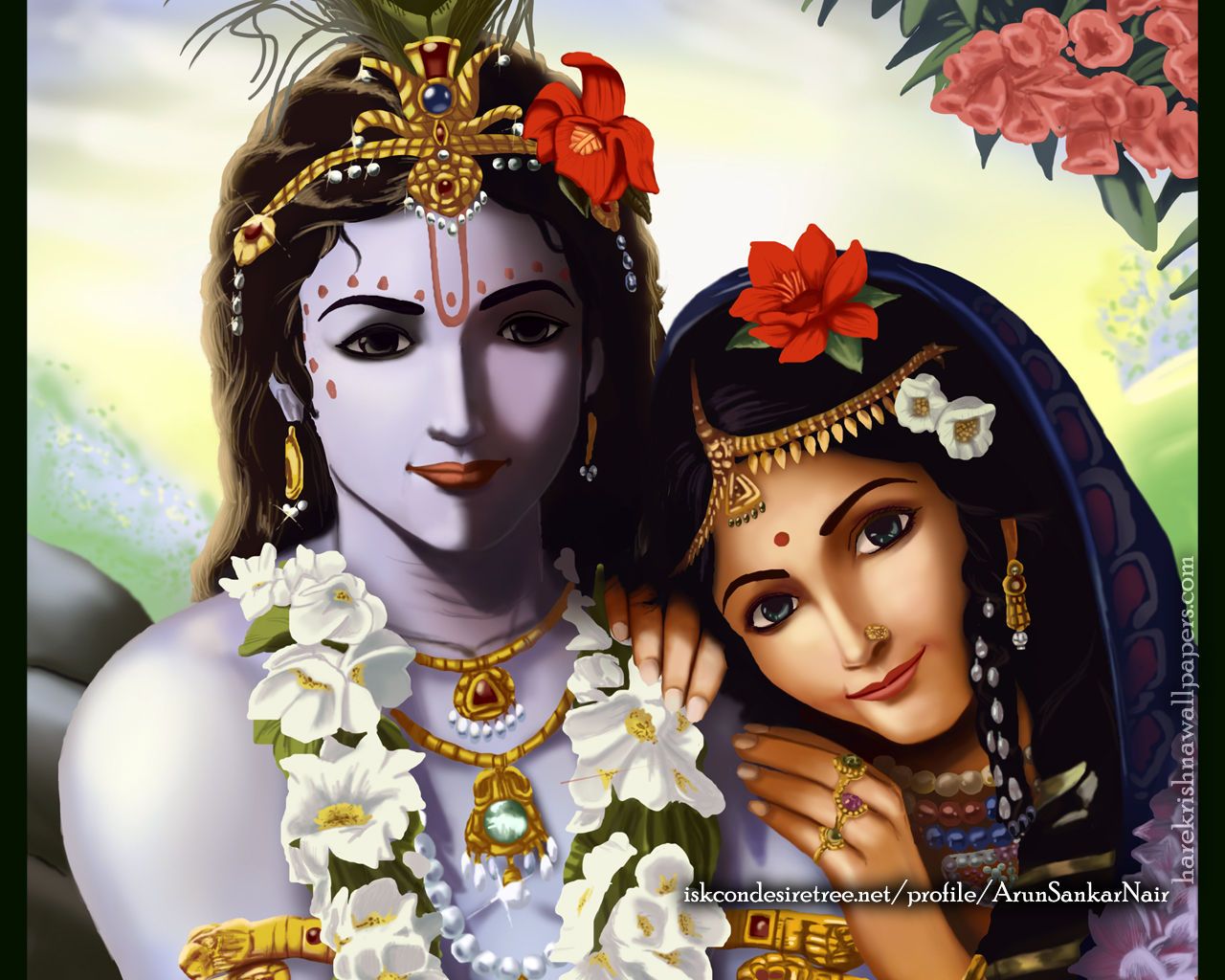 Radha Krishna Wallpaper (016) Size 1280x1024 Download