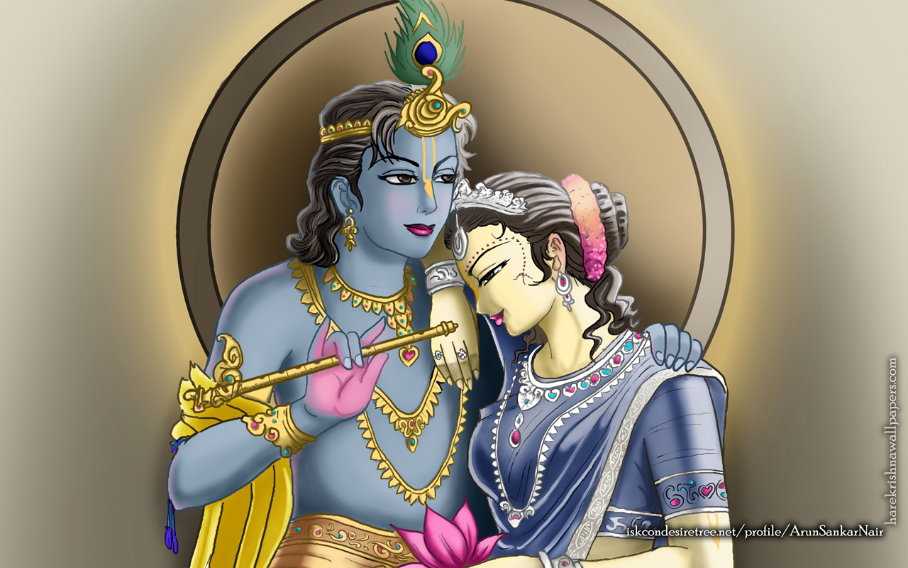 Radha Krishna Wallpaper (017) Size 1280x800 Download