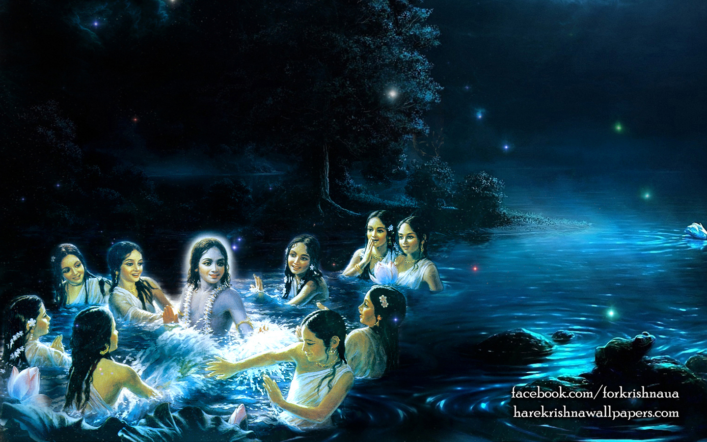 Radha Krishna Wallpaper (019) Size 1440x900 Download