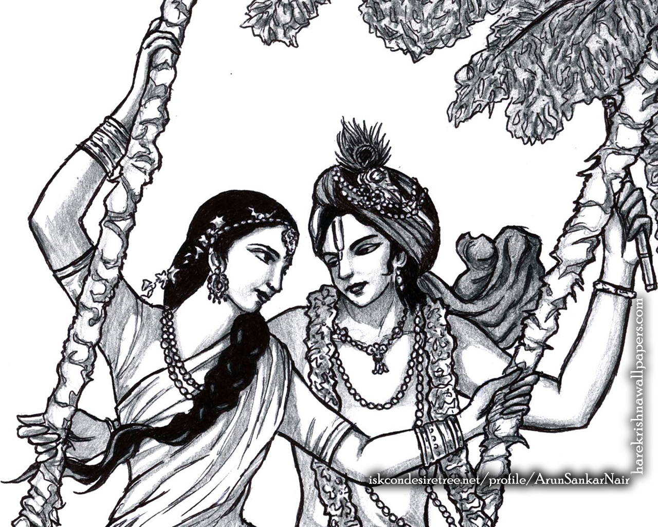 Radha Krishna Wallpaper (023) Size 1280x1024 Download
