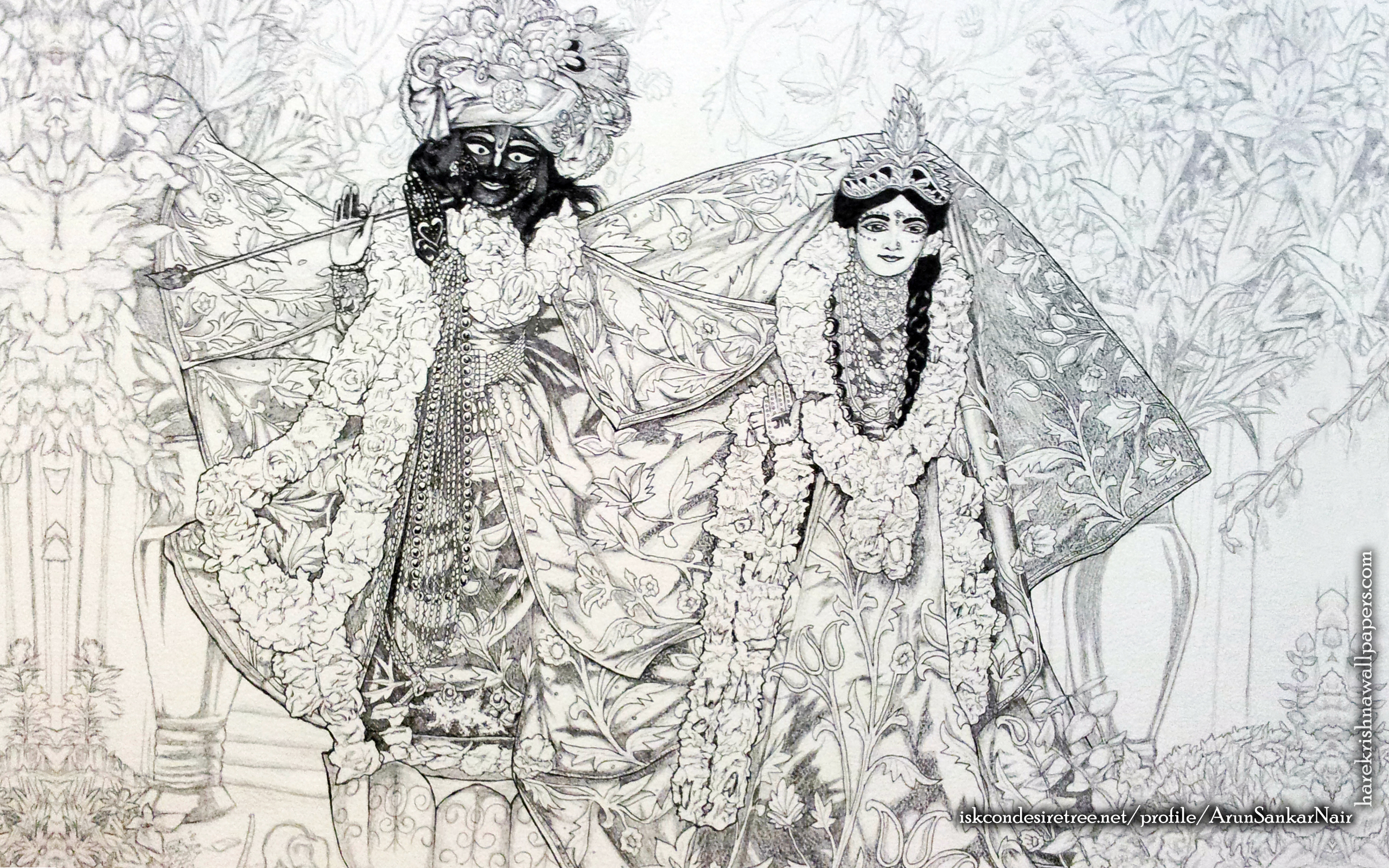 Radha Krishna Wallpaper (024) Size 2560x1600 Download