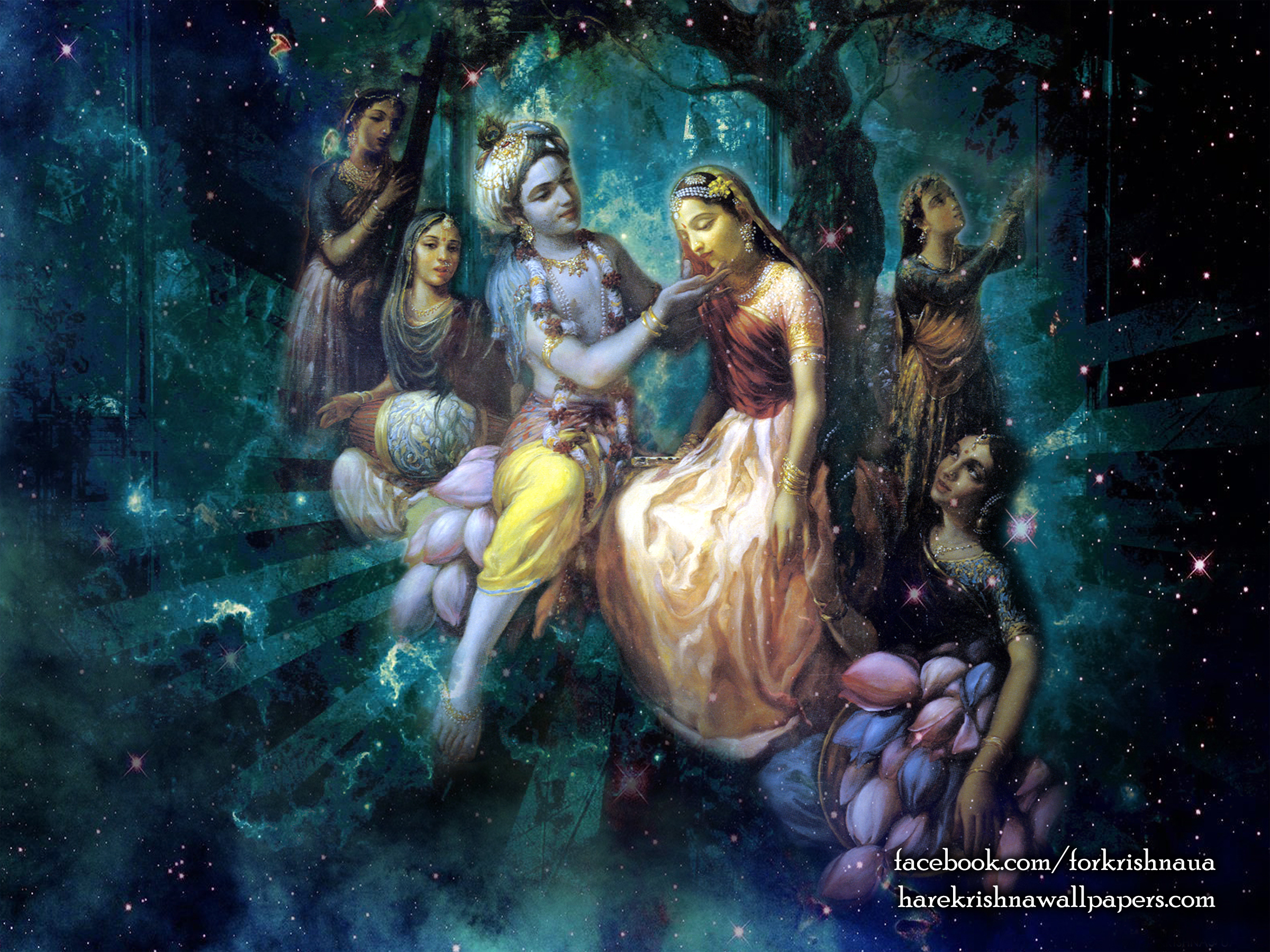 Radha Krishna Wallpaper (026) Size 2400x1800 Download