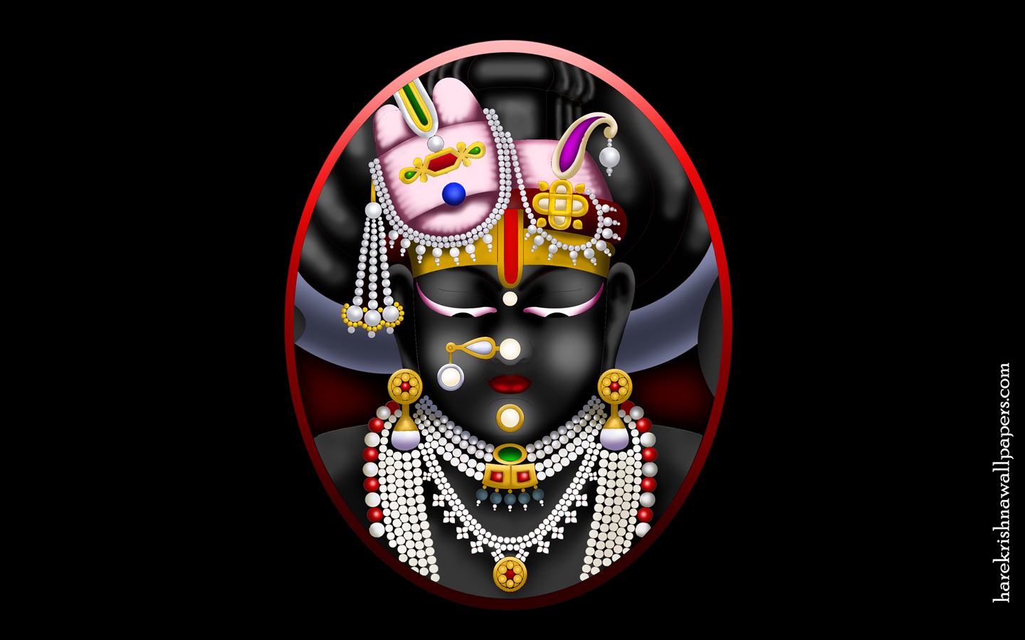 Shrinathji Wallpaper (001) Size 1440x900 Download