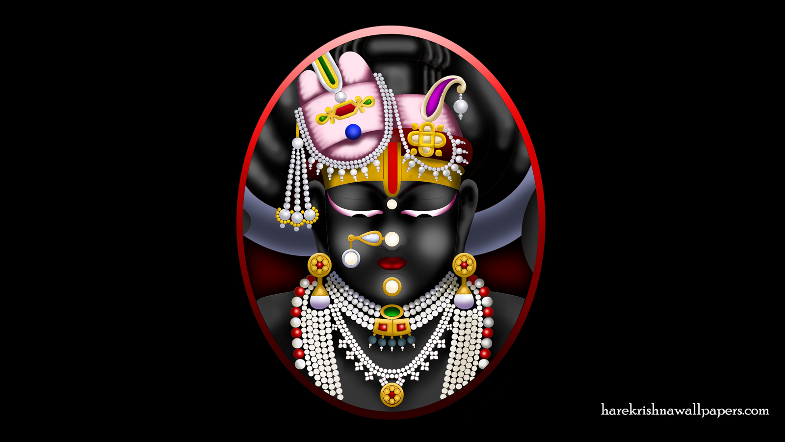 Shrinathji Wallpaper (001) Size 1600x900 Download
