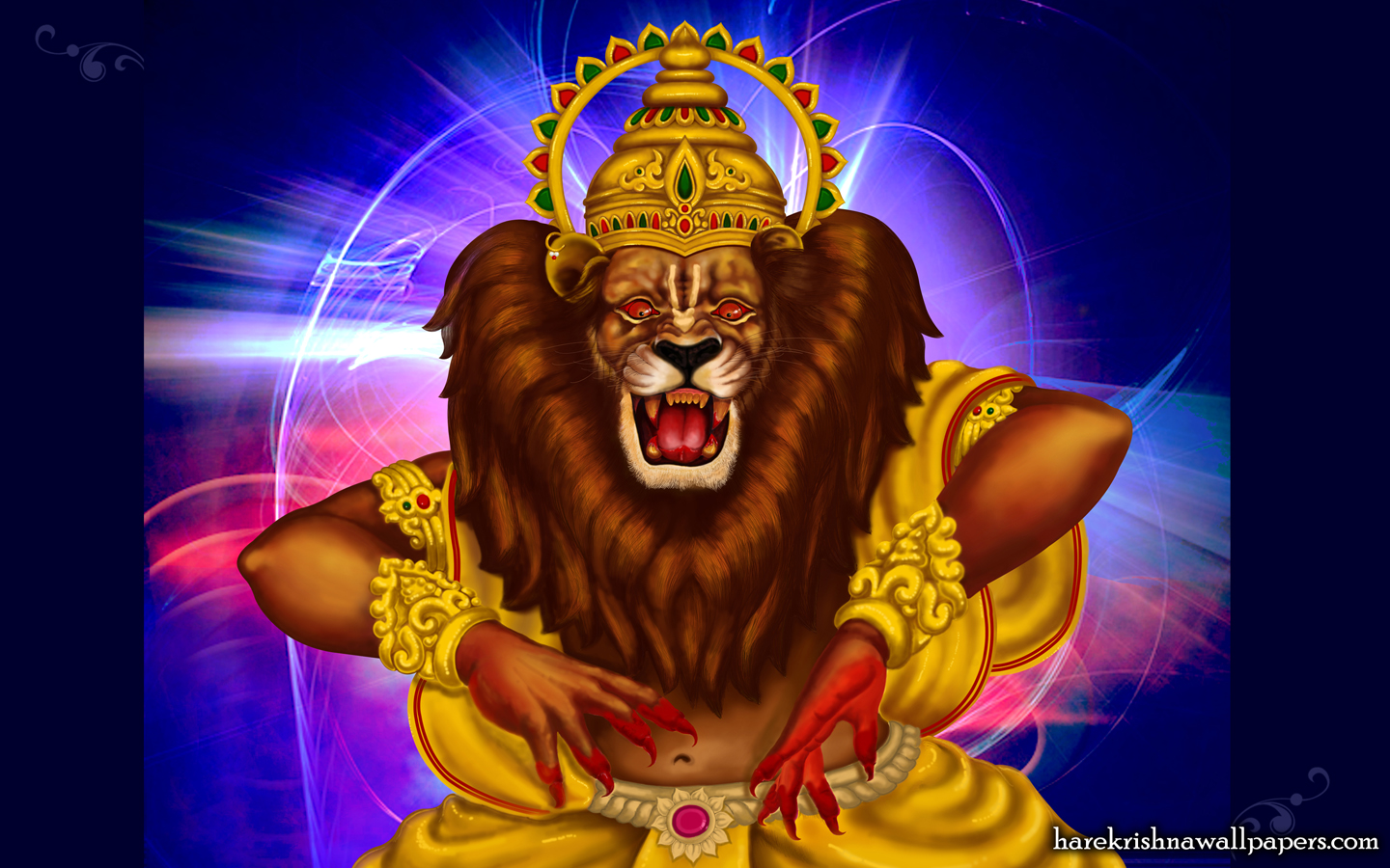 Sri Narasimha Deva Wallpaper (002) Size 1440x900 Download