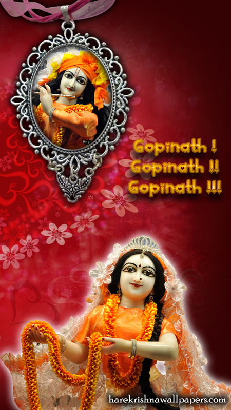 Sri Sri Radha Gopinath Wallpaper (001) Size 450x800 Download
