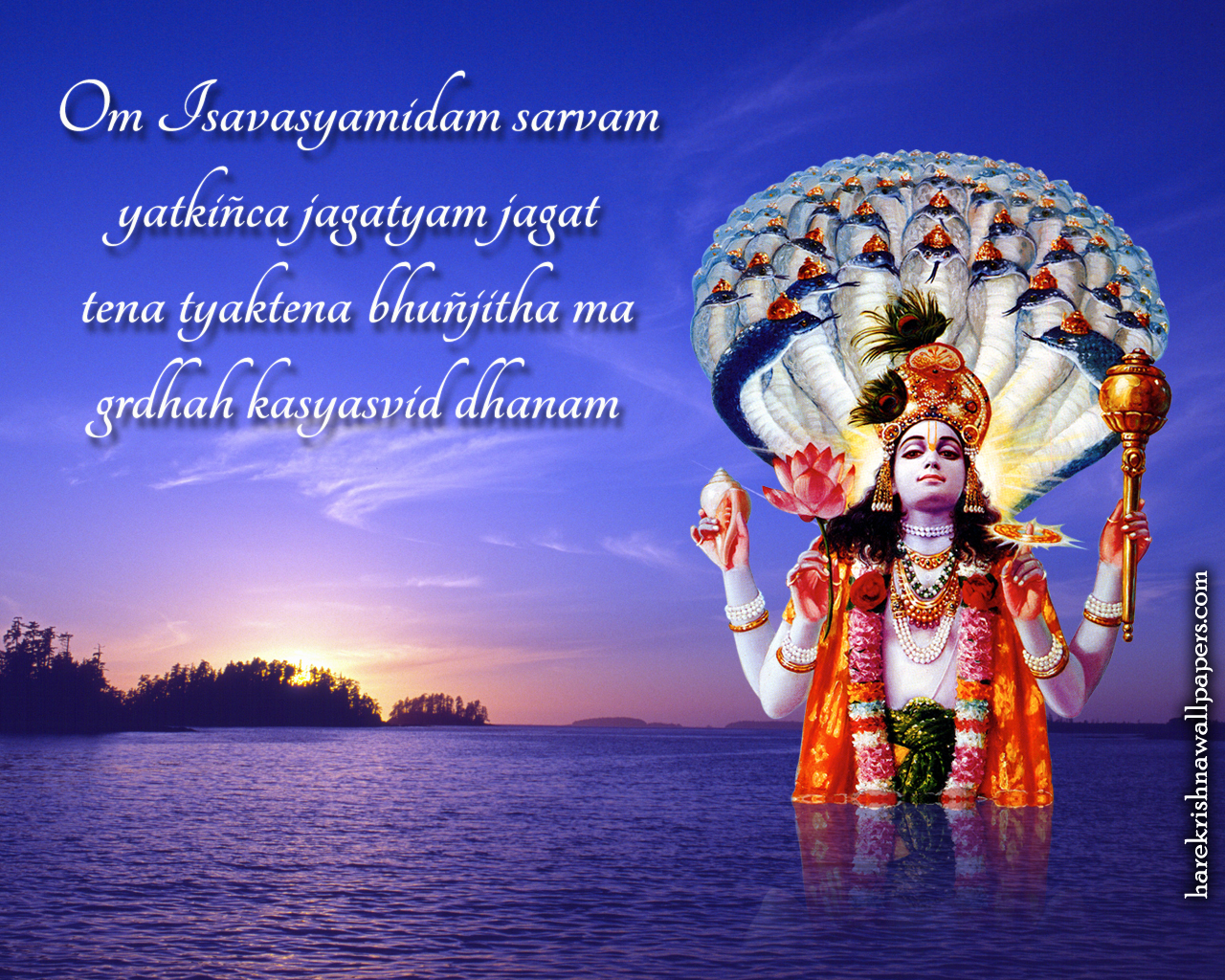 Sri Vishnu Wallpaper (001) Size 1280x1024 Download