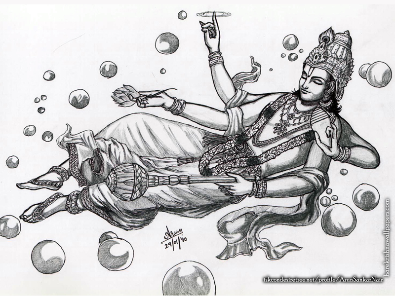 Sri Vishnu Wallpaper (003) Size 800x600 Download