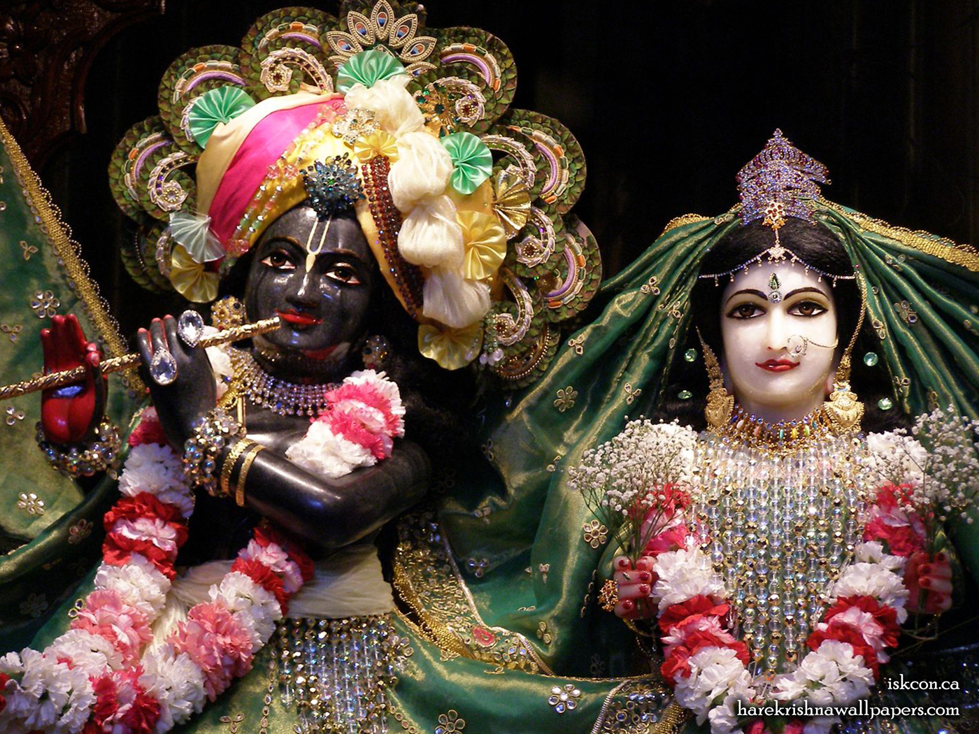 Sri Sri Radha Khirachora Gopinath Close up Wallpaper (006) Size 1400x1050 Download