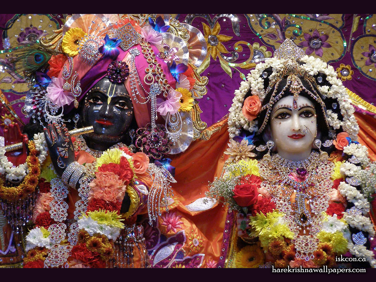 Sri Sri Radha Khirachora Gopinath Close up Wallpaper (010) Size 1280x960 Download