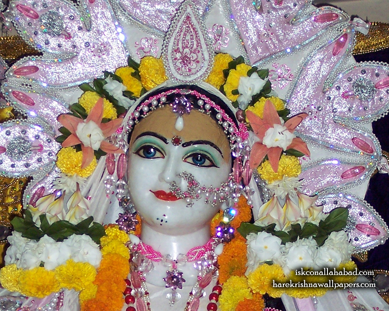 Sri Radha Close up Wallpaper (003) Size 1280x1024 Download