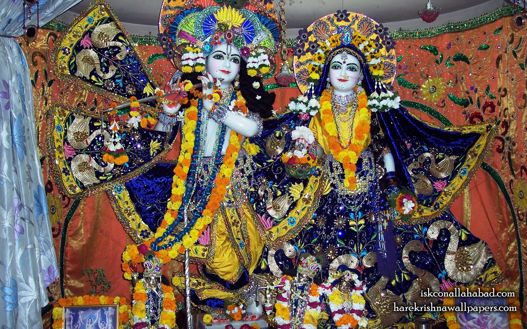Sri Sri Radha Venimadhava Wallpaper (003) Size 1680x1050 Download
