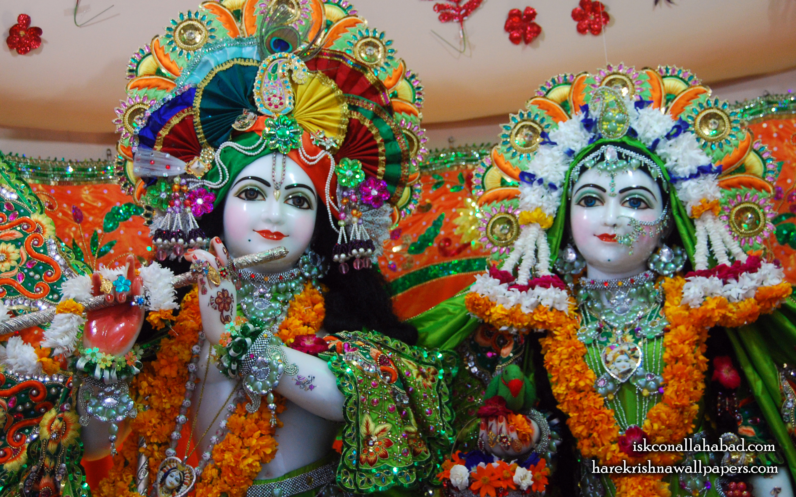 Sri Sri Radha Venimadhava Close up Wallpaper (003) Size 2560x1600 Download