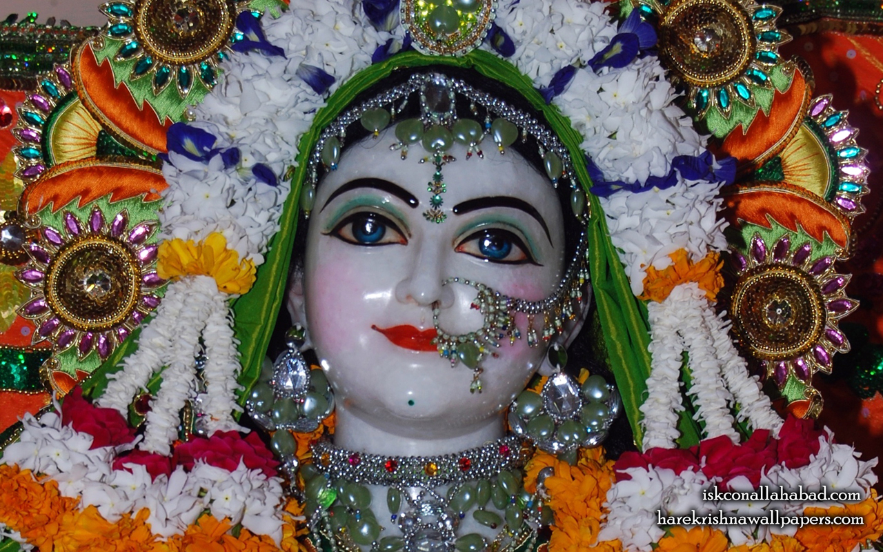 Sri Radha Close up Wallpaper (004) Size 1280x800 Download