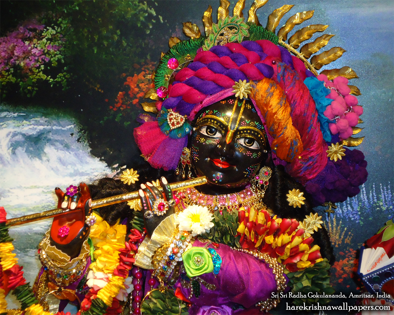 Sri Gokulananda Close up Wallpaper (002) Size 1280x1024 Download