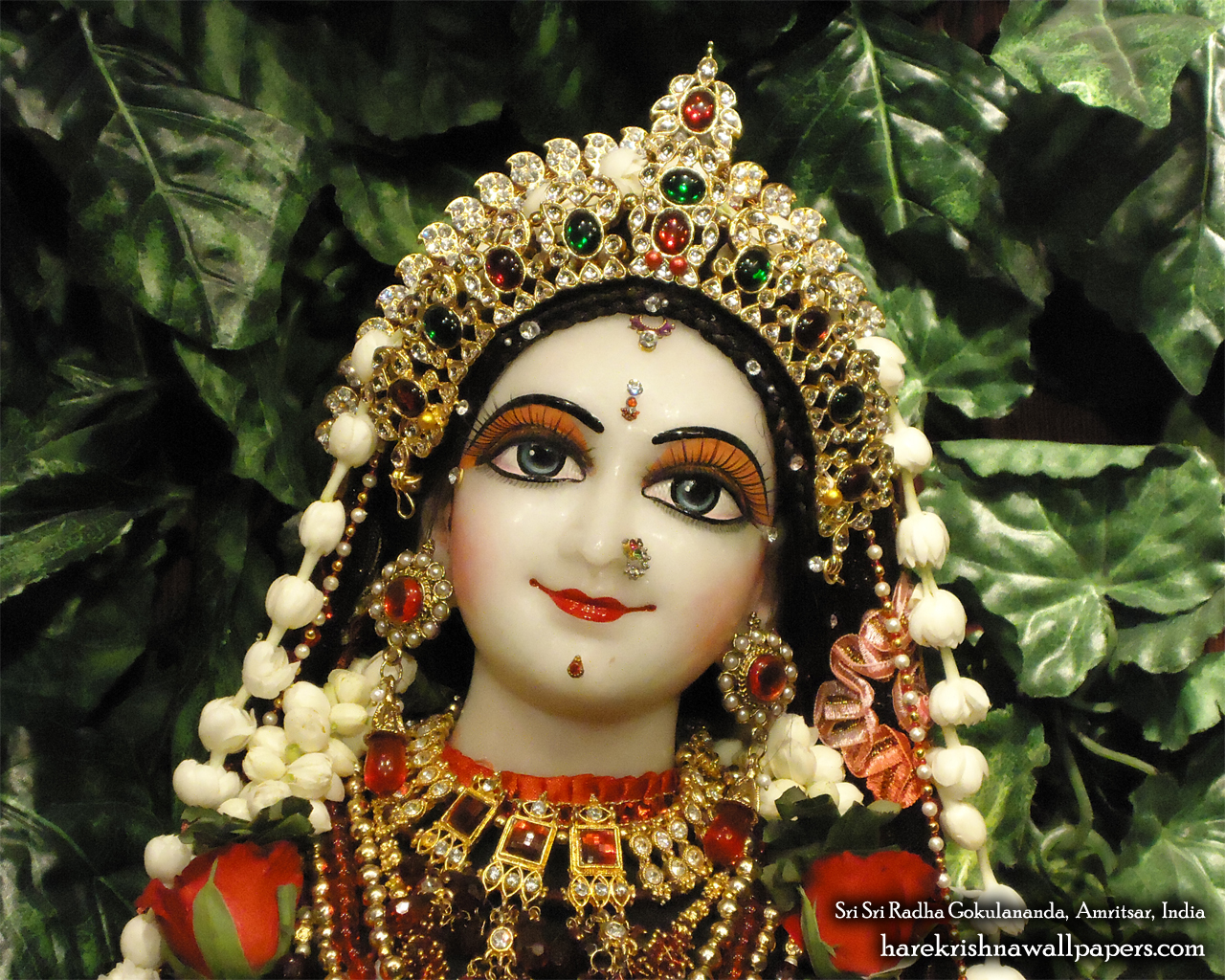 Sri Radha Close up Wallpaper (009) Size 1280x1024 Download