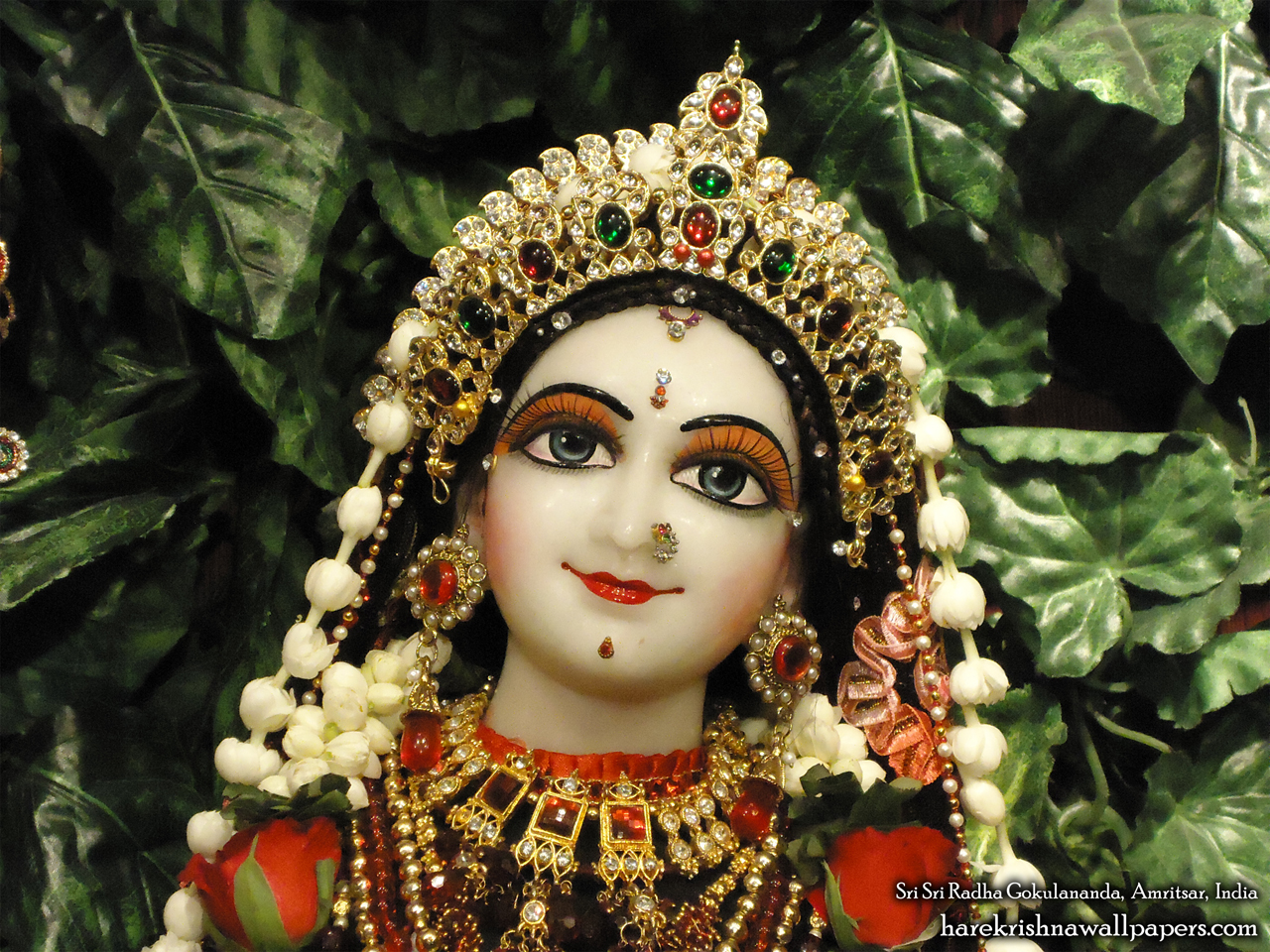 Sri Radha Close up Wallpaper (009) Size 1280x960 Download