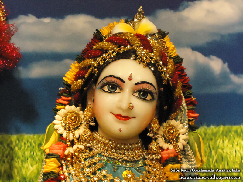 Sri Radha Close up Wallpaper (011) Size 800x600 Download