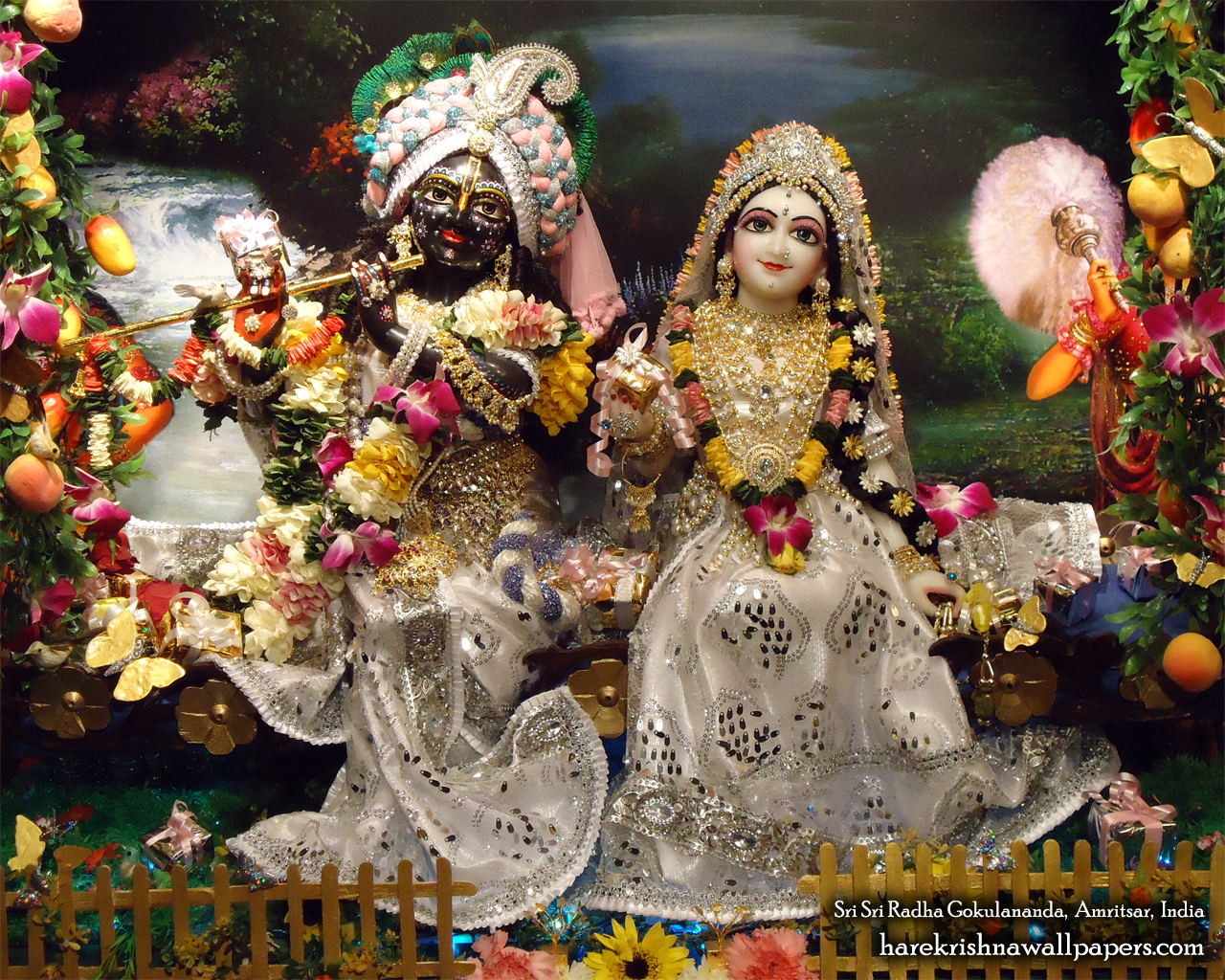 Sri Sri Radha Gokulananda Wallpaper (012) Size 1280x1024 Download