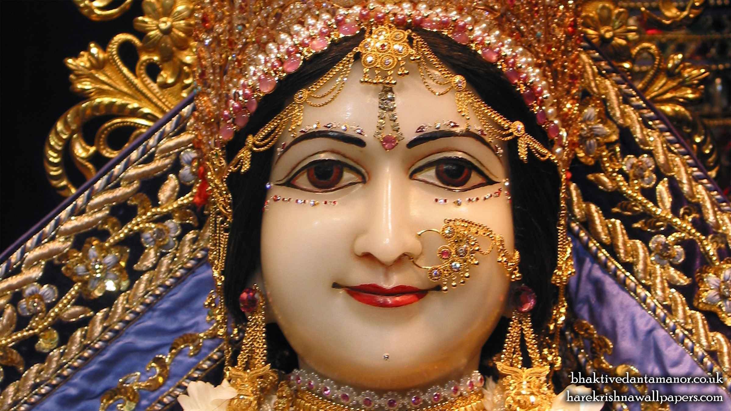 Sri Sita Close up Wallpaper (001) Size 2400x1350 Download