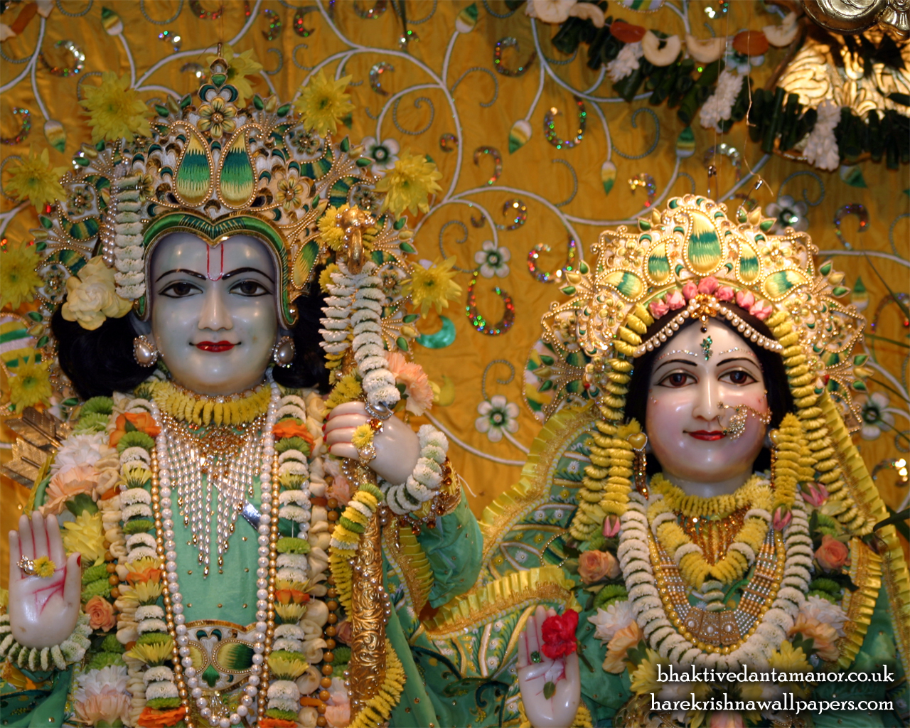Sri Sri Sita Rama Close up Wallpaper (002) Size 1280x1024 Download