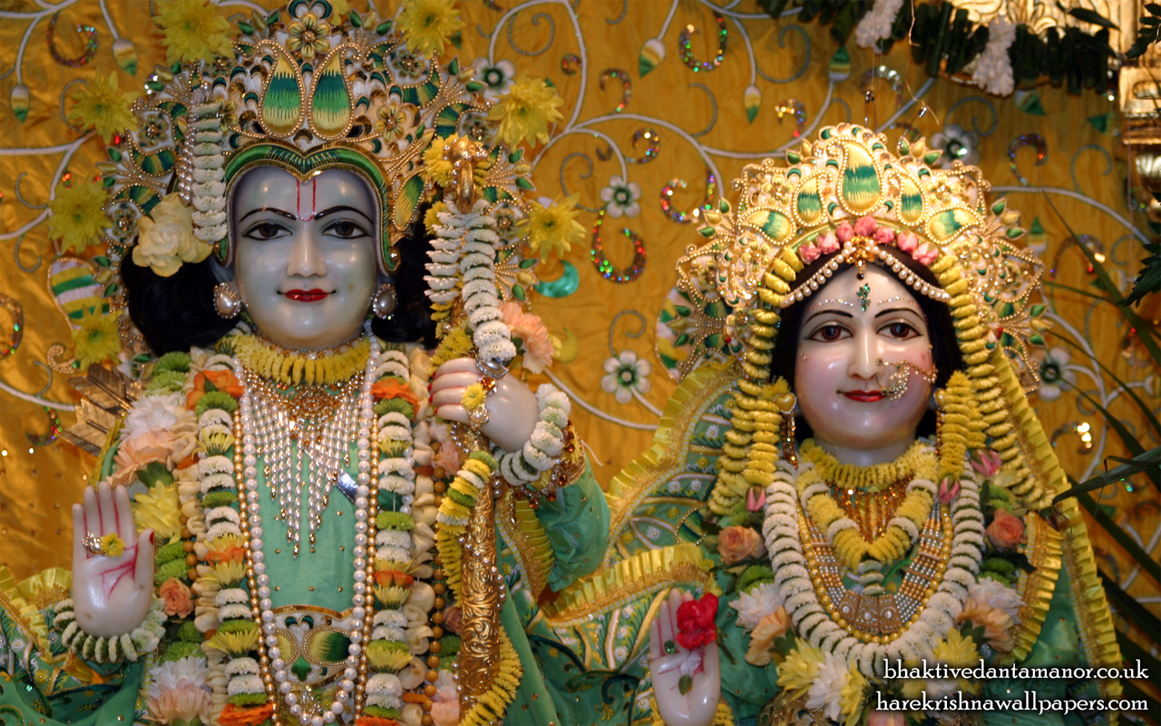 Sri Sri Sita Rama Close up Wallpaper (002) Size 1280x800 Download