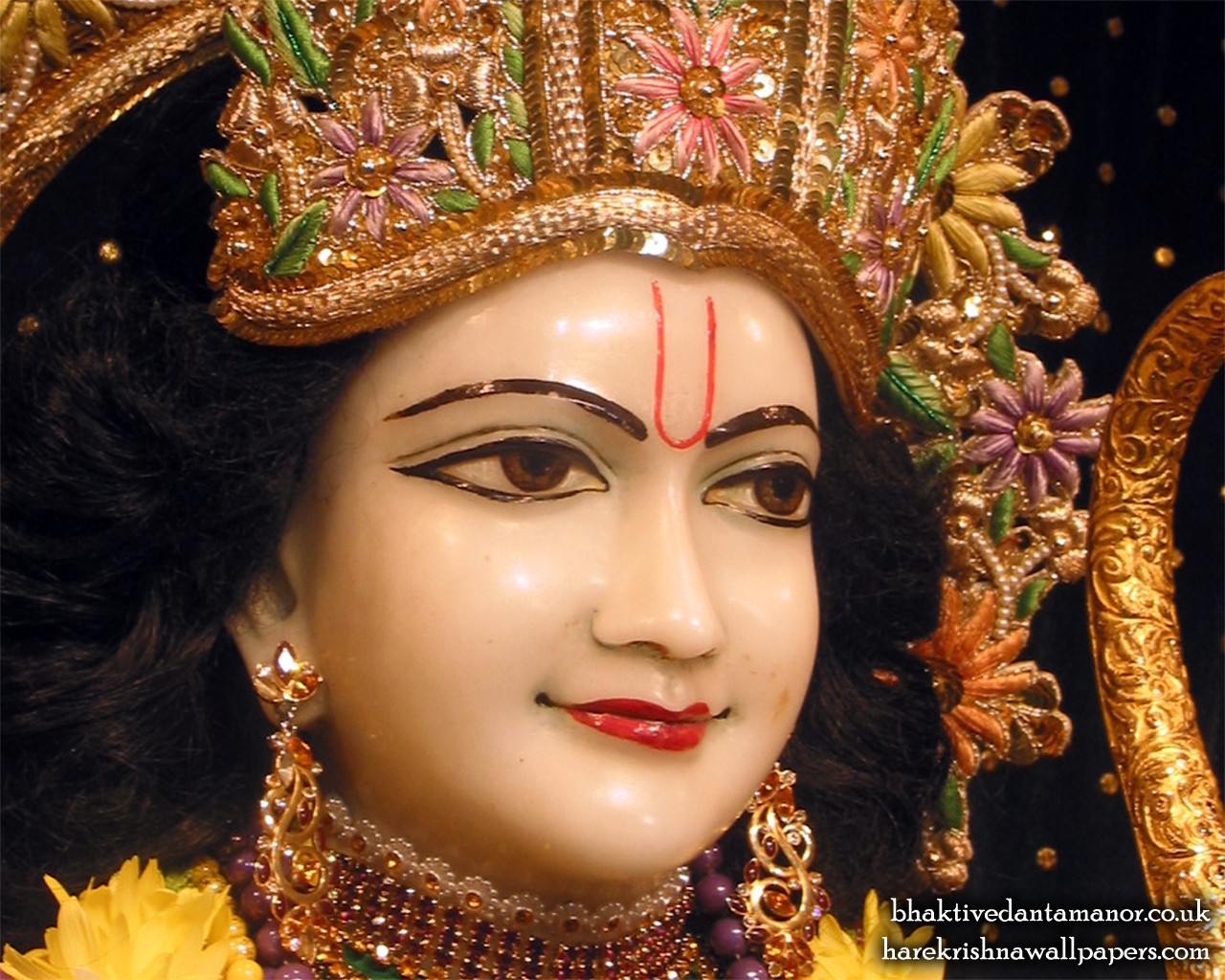 Sri Rama Close up Wallpaper (003) Size 1280x1024 Download