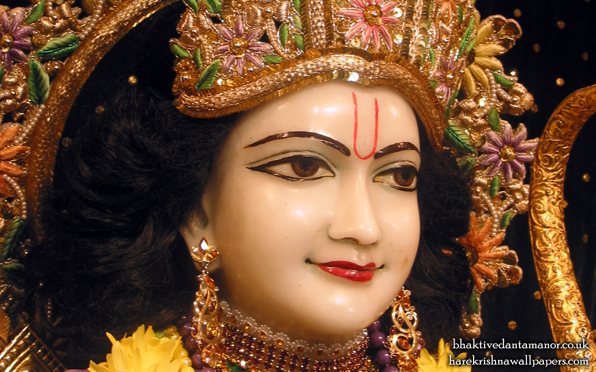 Sri Rama Close up Wallpaper (003) Size 1920x1200 Download