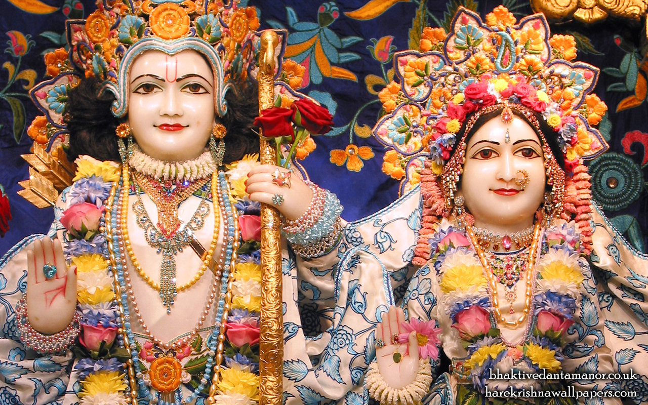 Sri Sri Sita Rama Close up Wallpaper (003) Size 1280x800 Download