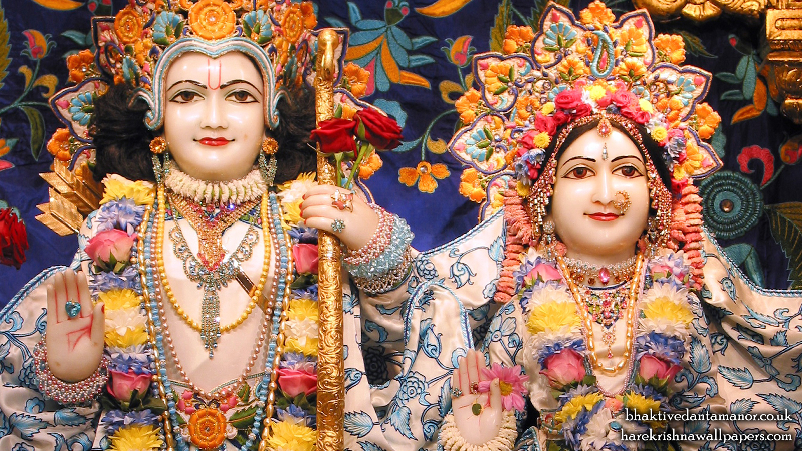 Sri Sri Sita Rama Close up Wallpaper (003) Size 1600x900 Download