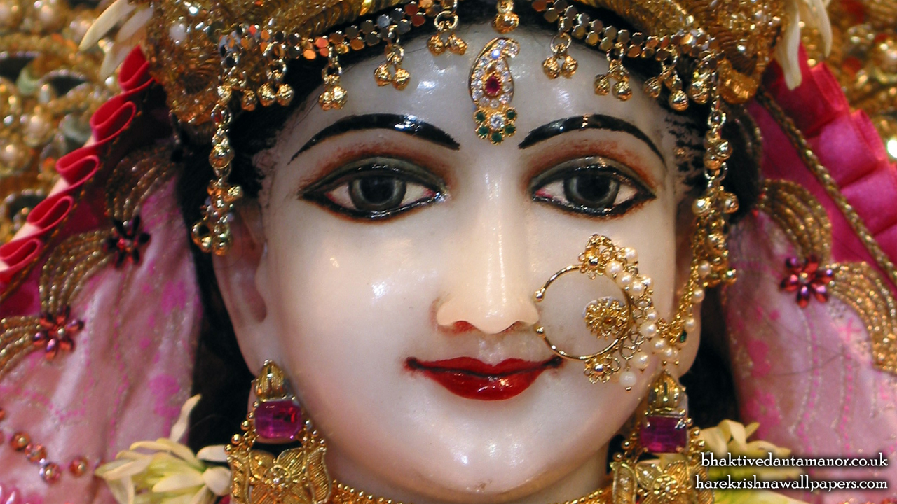 Sri Radha Close up Wallpaper (005) Size 1280x720 Download