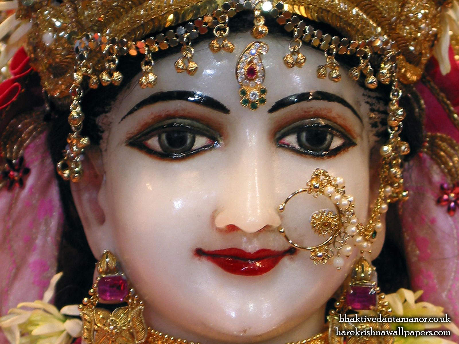 Sri Radha Close up Wallpaper (005) Size1600x1200 Download