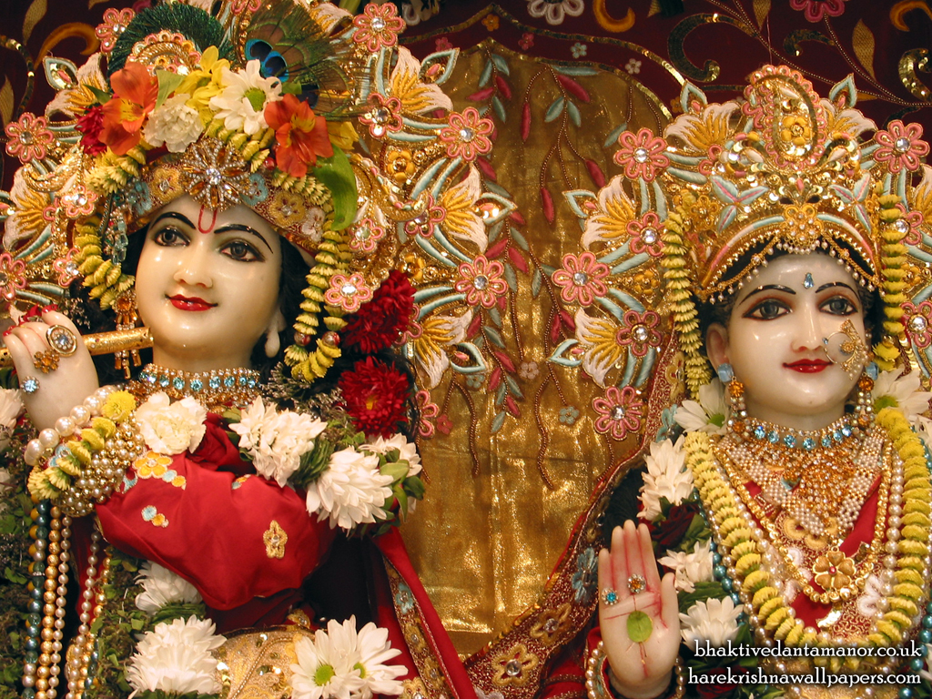 Sri Sri Radha Gokulanand Close up Wallpaper (006) Size 1024x768 Download