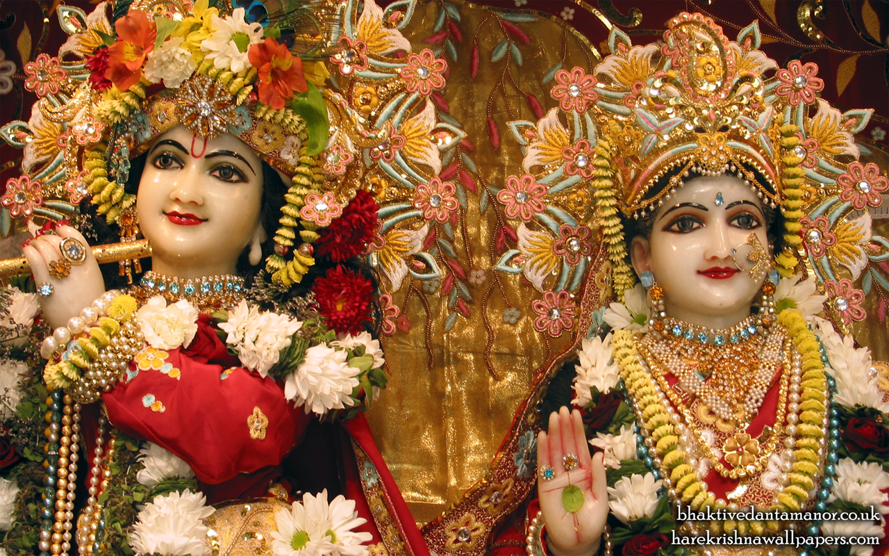 Sri Sri Radha Gokulanand Close up Wallpaper (006) Size 1280x800 Download