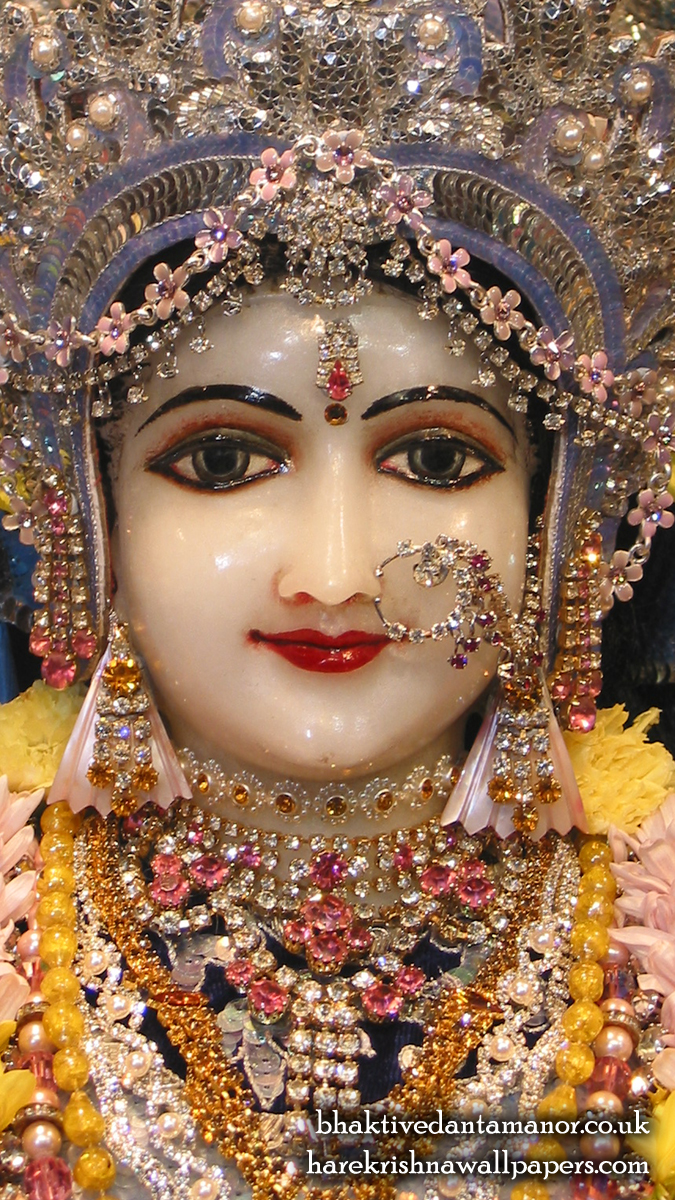 Sri Radha Close up Wallpaper (007) Size 675x1200 Download