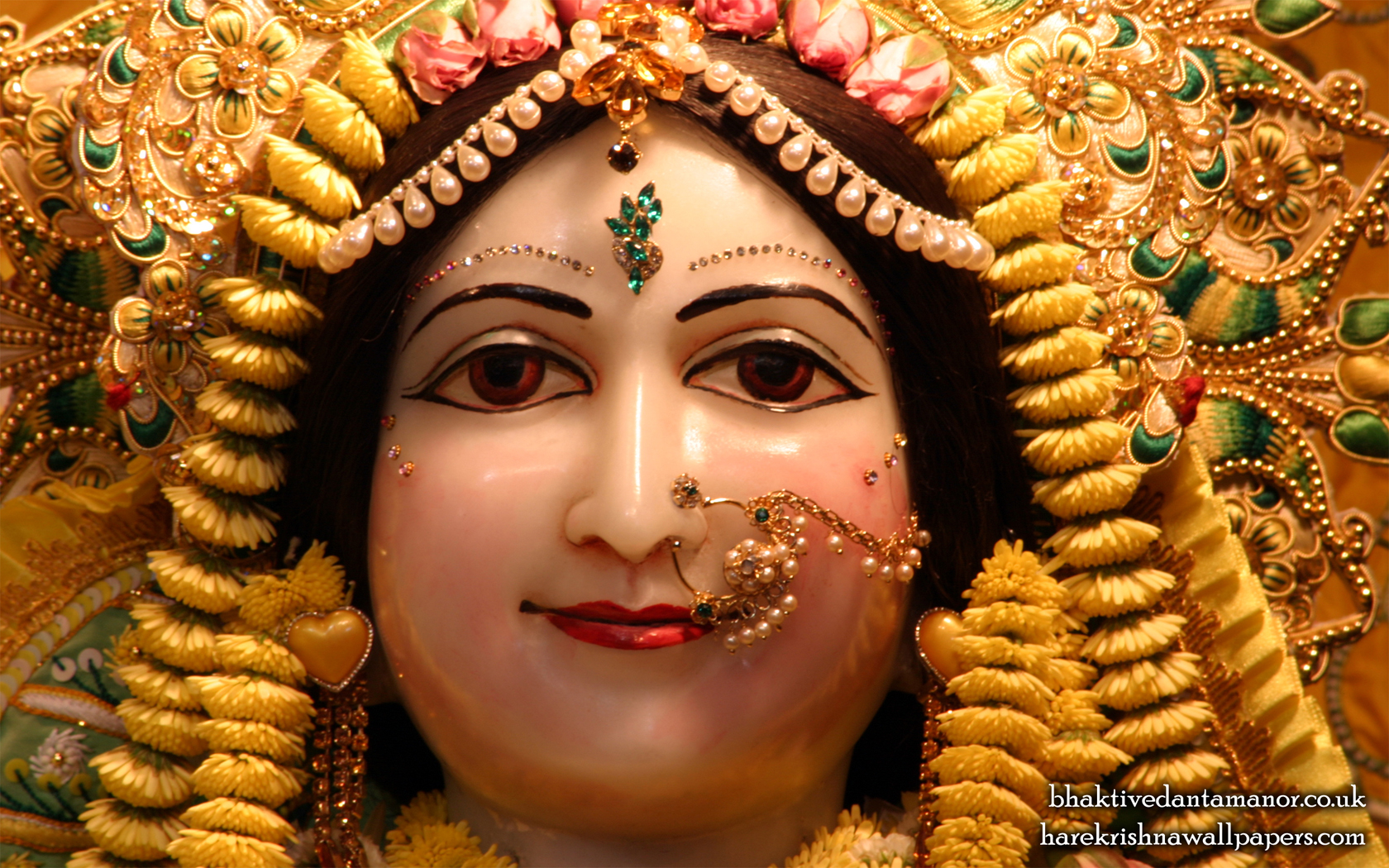 Sri Sita Close up Wallpaper (007) Size 1680x1050 Download