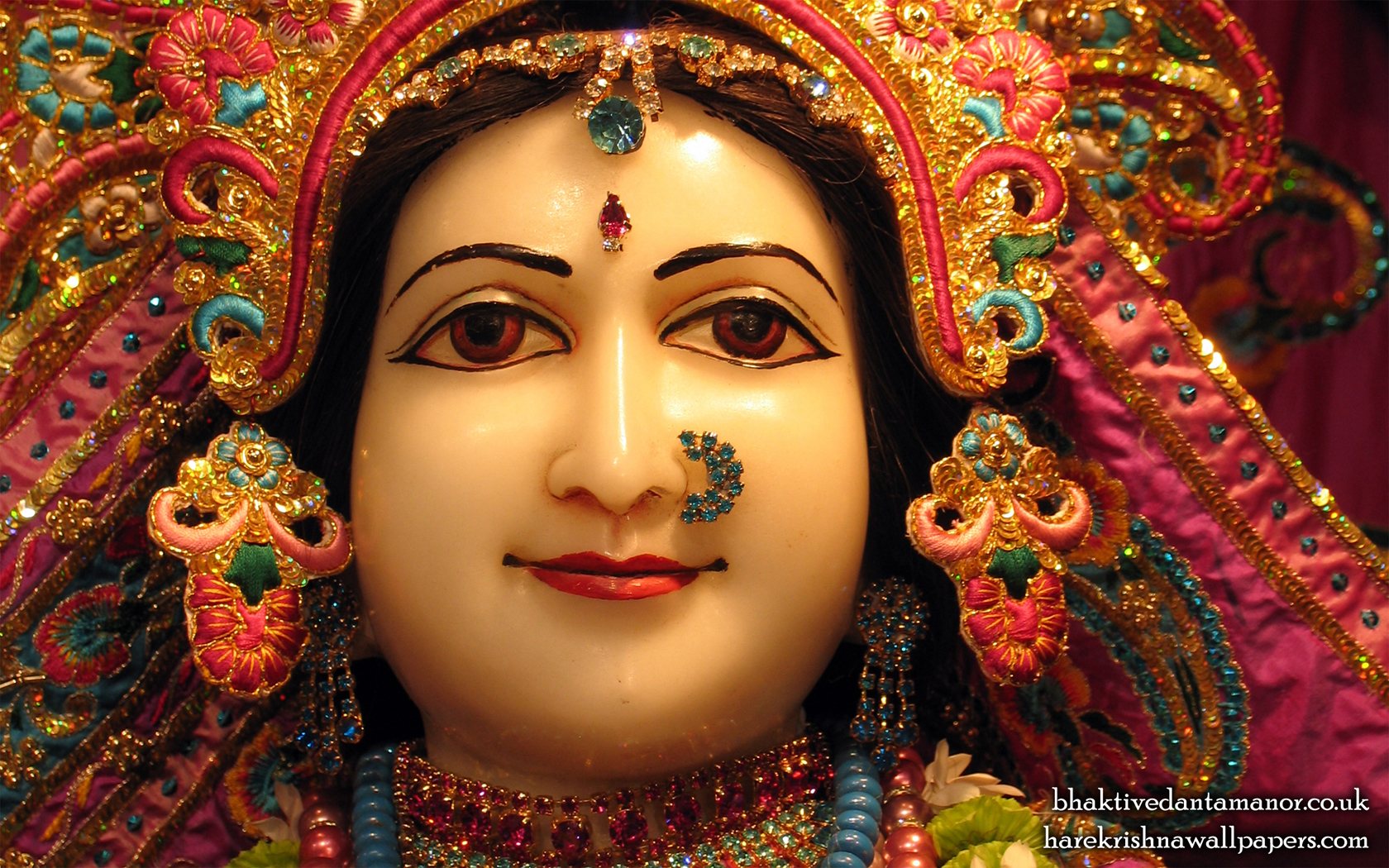 Sri Sita Close up Wallpaper (008) Size 1680x1050 Download