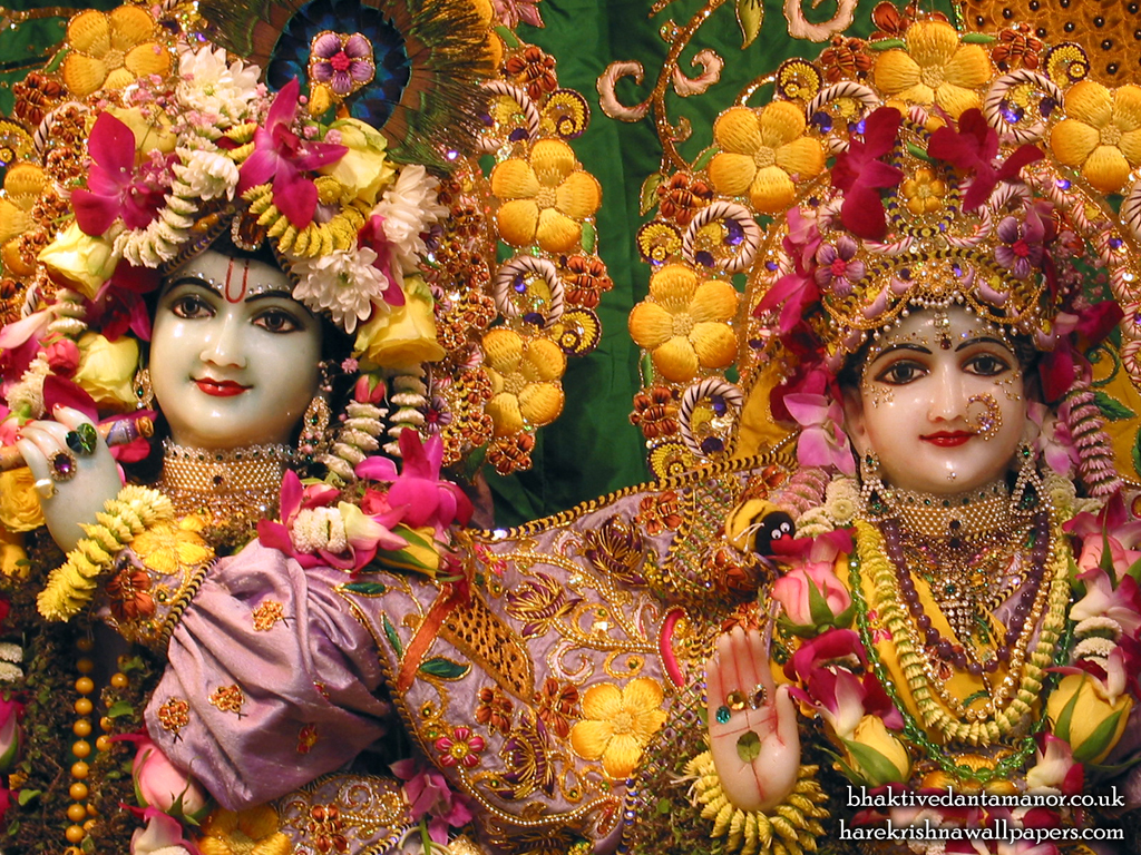 Sri Sri Radha Gokulanand Close up Wallpaper (008) Size 1024x768 Download