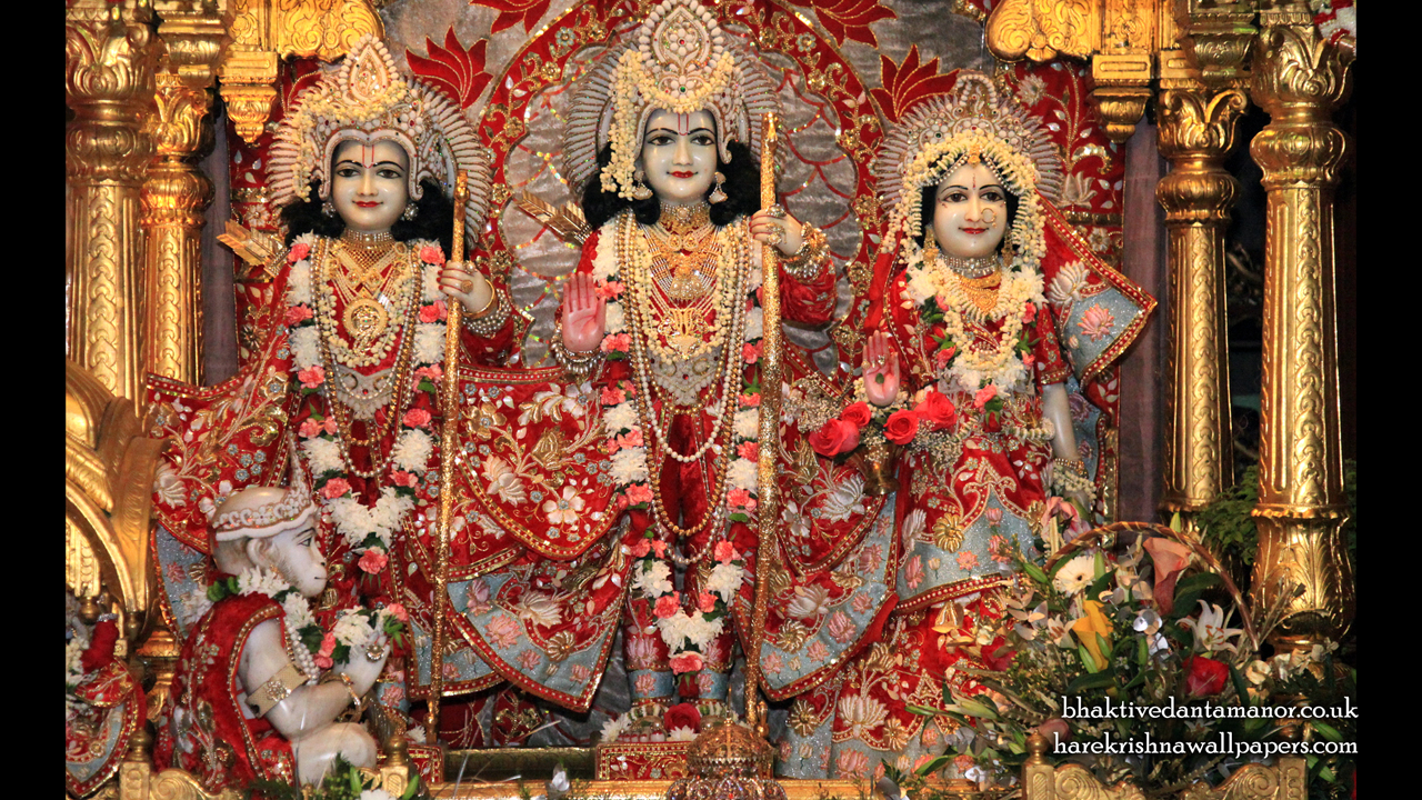 Sri Sri Sita Rama Laxman Hanuman Wallpaper (008) Size 1280x720 Download