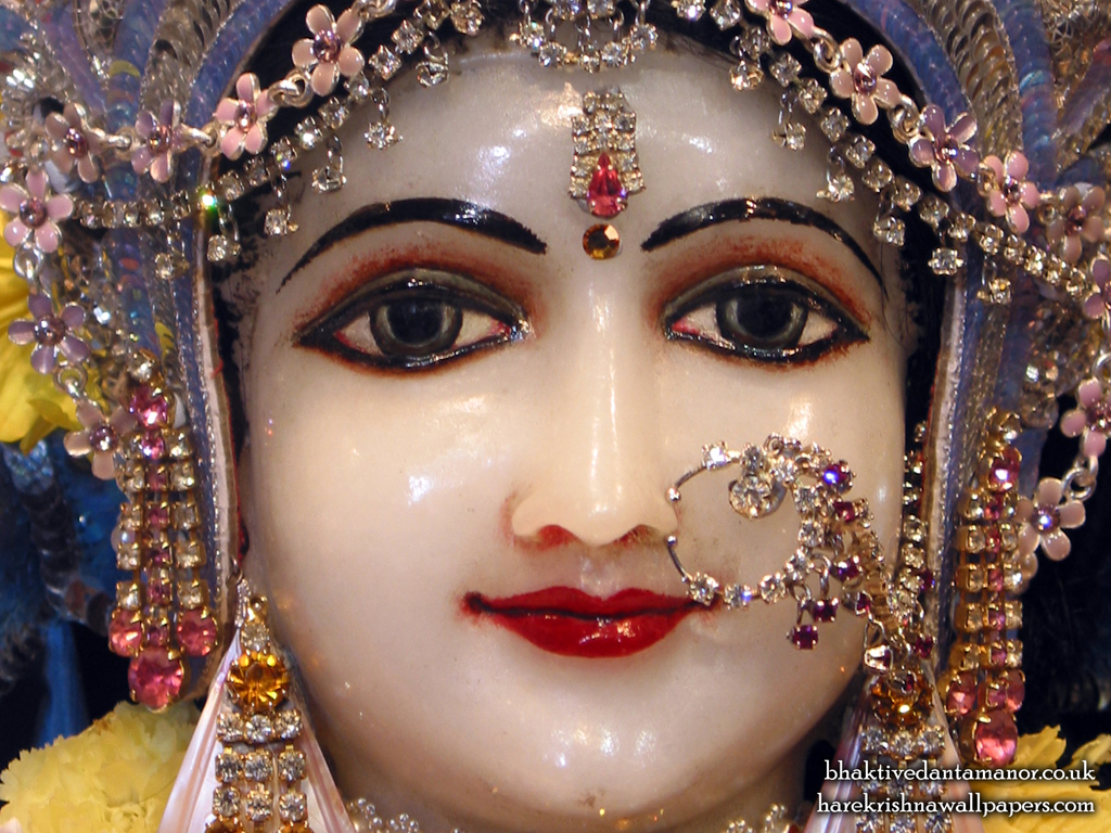 Sri Radha Close up Wallpaper (009) Size 1024x768 Download
