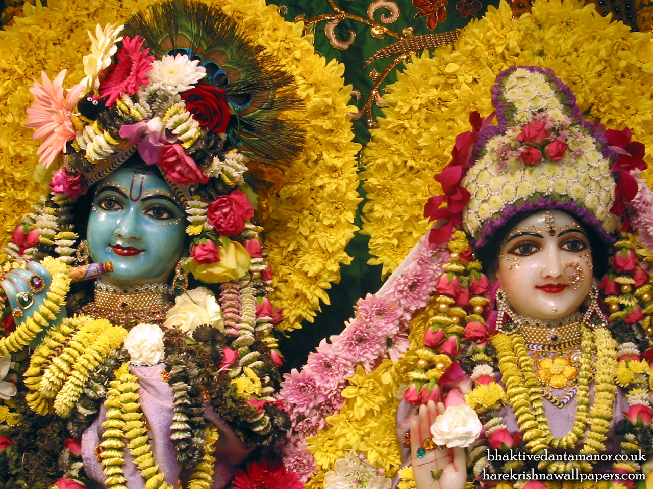 Sri Sri Radha Gokulanand Close up Wallpaper (009) Size 1280x960 Download
