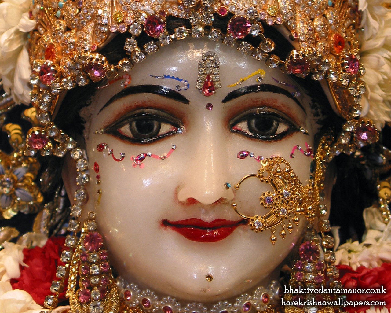 Sri Radha Close up Wallpaper (010) Size 1280x1024 Download