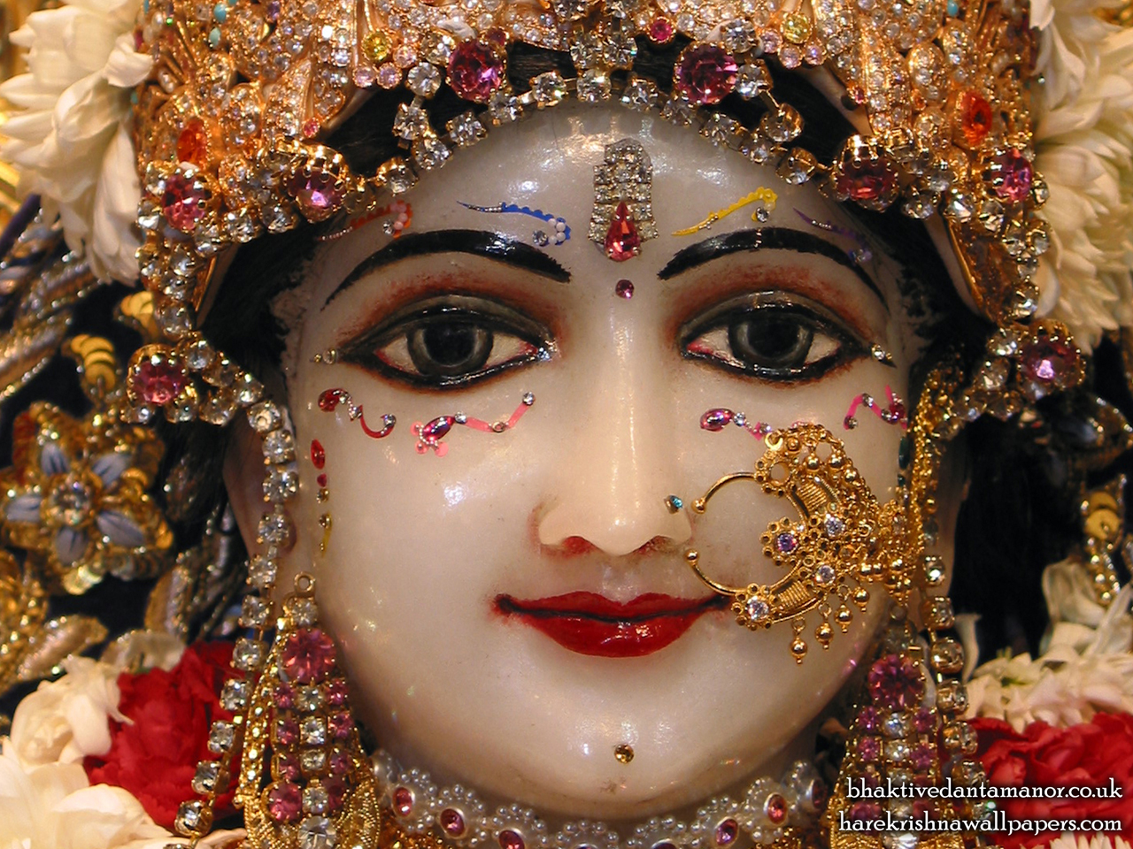 Sri Radha Close up Wallpaper (010) Size 1280x960 Download