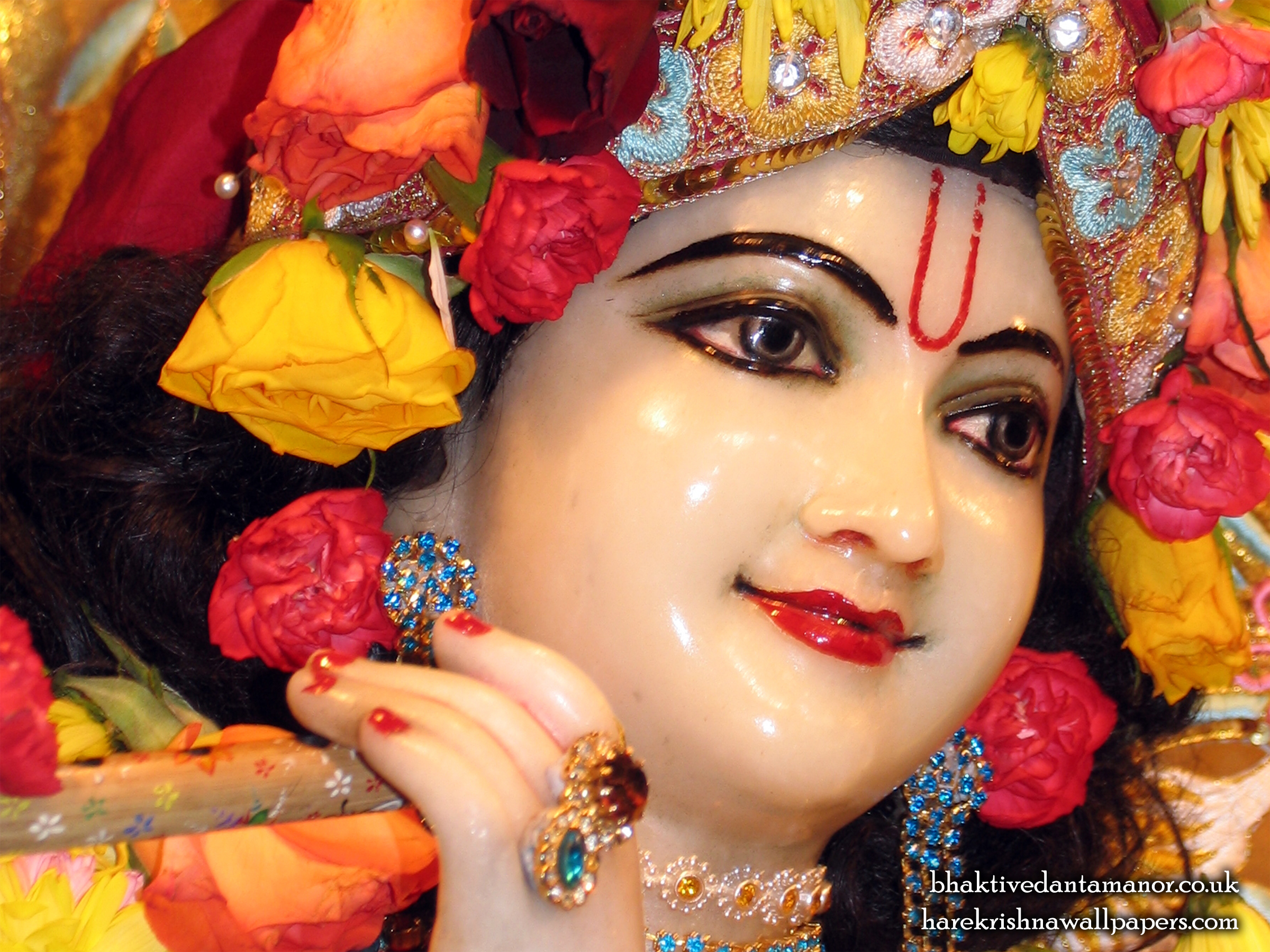 Sri Gokulananda Close up Wallpaper (011) Size 2400x1800 Download