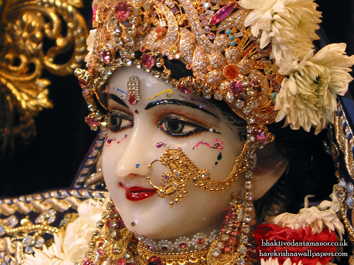 Sri Radha Close up Wallpaper (011) Size 1152x864 Download