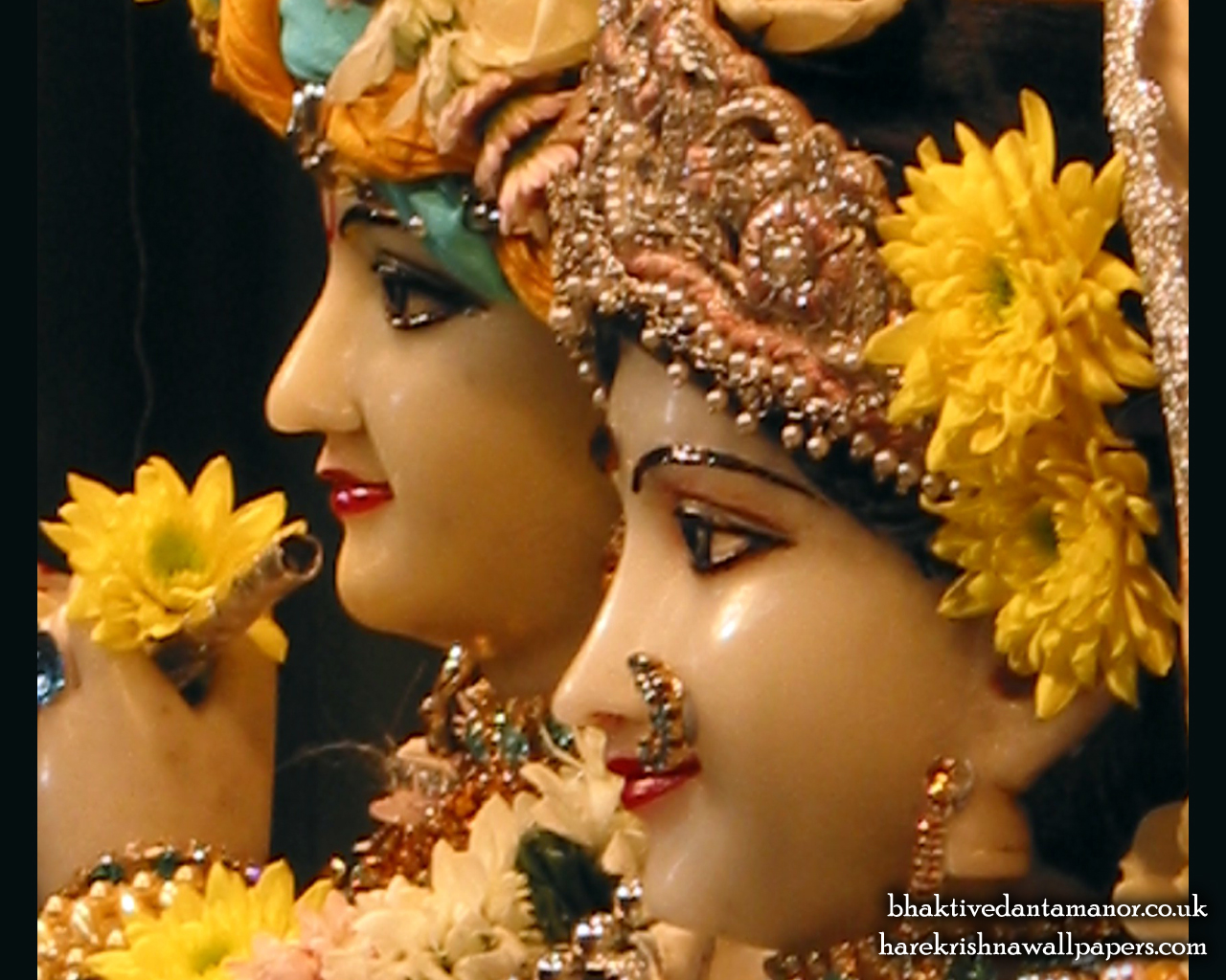 Sri Sri Radha Gokulanand Close up Wallpaper (011) Size 1280x1024 Download